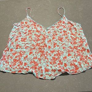 Free people floral tanktop
